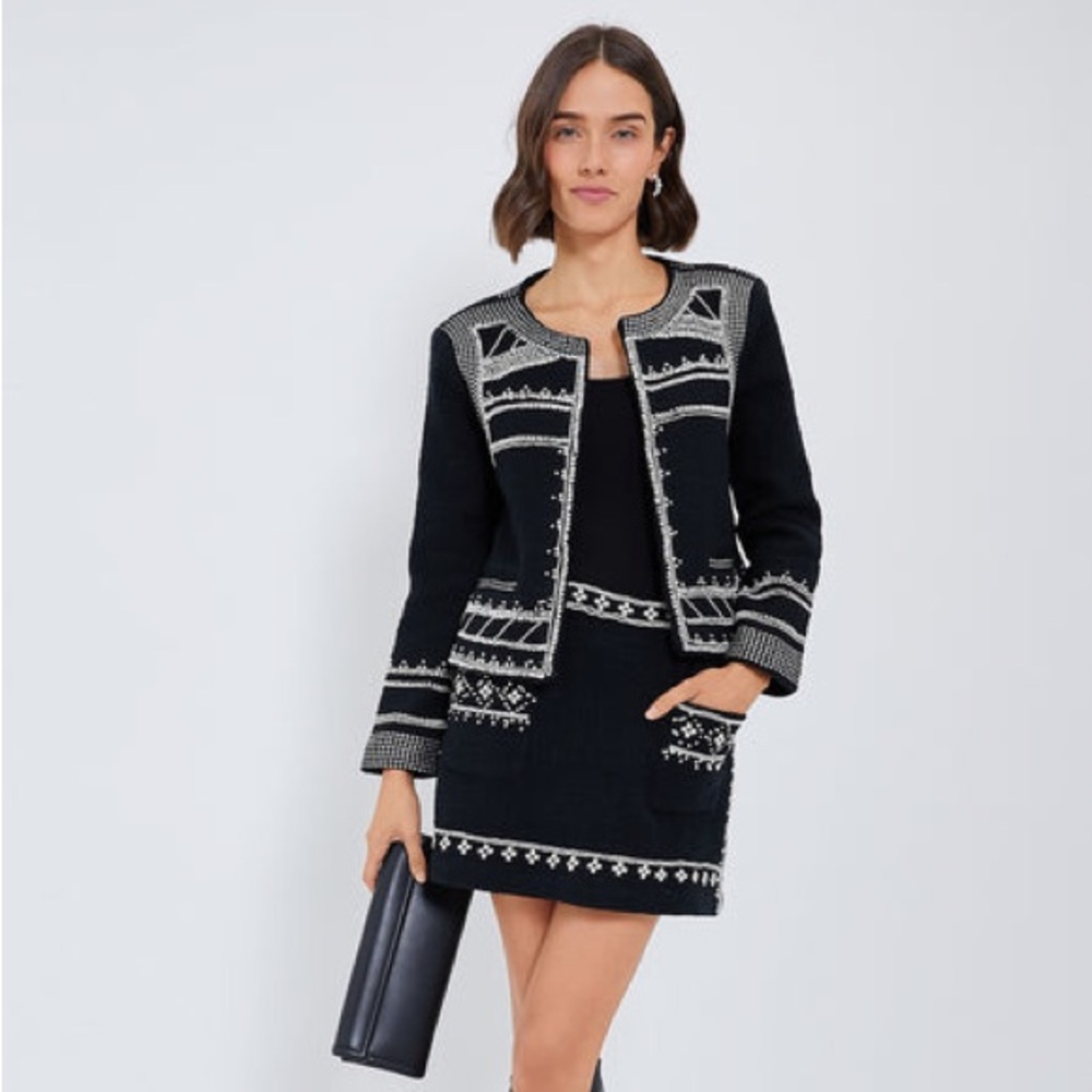 Sea New York Mille Embroidered Jacket NWOT size M - Picture 2 of 10